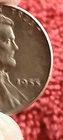 1955/55 Lincoln Wheat Cent DDO BU  RD/ BN US Coin FS-101
