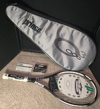 Prince O3 White Midplus US Size 4 5/8 Tennis Racquet Case Brand New FREE SHIP