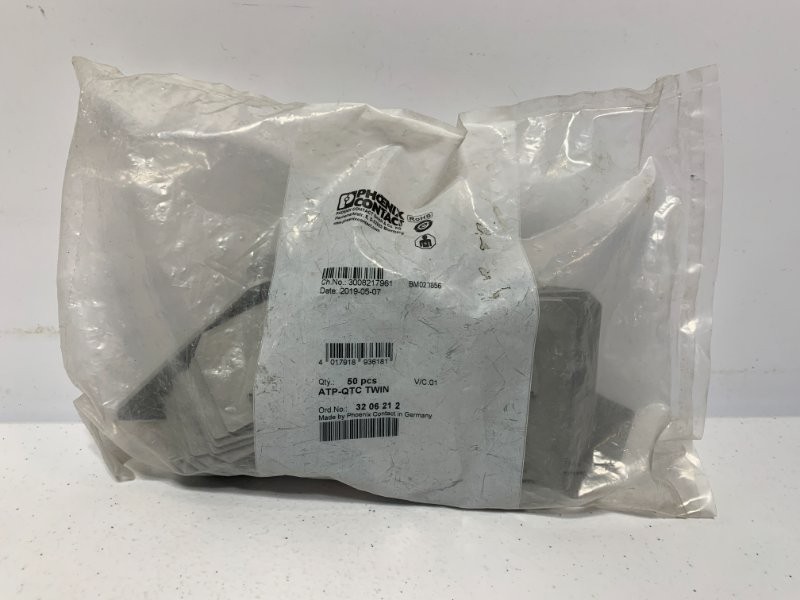 Phoenix Contact 3206212 Partition Plate Gray 84.4mm (lot of 50)