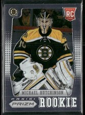 2012-13 Panini Rookie Anthology Michael Hutchinson Prizm Rookie #58 Bruins