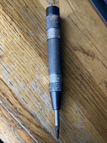 General Hardware # 79 Automatic Center Punch Machinist tool, Mechanic, Works USA - Picture 2 of 4