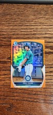 2023 Bowman Chrome Prospects - Cole Young Orange Refractor /25 BCP-9  Mariners