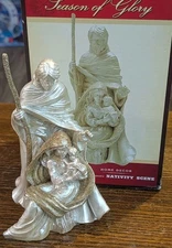 Cracker Barrel Season Of Glory Christmas Nativity Scene Decor 7" Holy Family