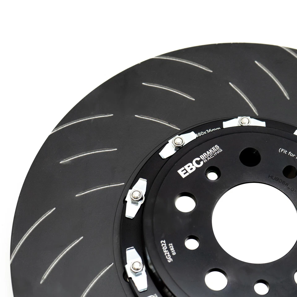 For BMW M3 21-24 EBC SG2F022 Fully-Floating Slotted 2-Piece Front Brake Rotors Foto 4 de 4