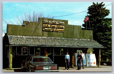 Oakley Summit County UT Utah Kens Kash Store & Post Office c.1980 Postcard