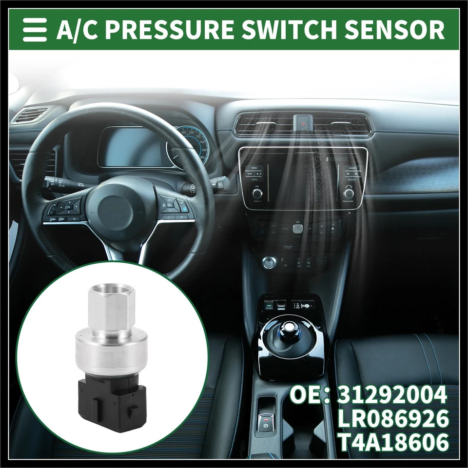 Sensor interruptor de presión de aire acondicionado para Volvo C70 06-13 Nº31292004/LR086926 1 pieza Foto 2 de 4