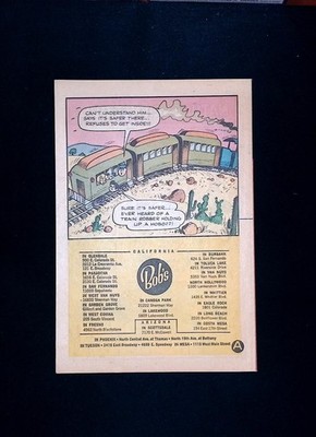 Adventures of the Big Boy #108, Promotional Comic, 1965 California