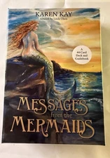 Messages From The Mermaids 44 Cards Deck& Guidebook Oracle Cards