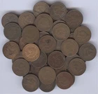 Lot of 50 - Indian Head Pennies + 1864 - 1909 + Mixed Lot + No Reserve!
