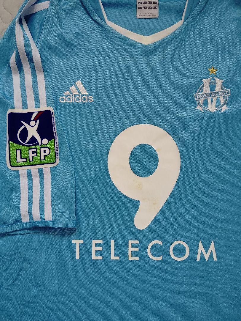 Adidas Olympique Marseille Home Jersey #9 Mido Men's L Short