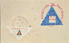 CMI) 1966. NEPAL. NEPAL NATIONAL PHILATELIC EXHIBITION (TRIANGULAR STAMP). XF