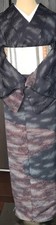 Cherry Blossoms Kimono Pure Silk Nighttime Hanging Stylish Hem Japan-made