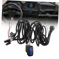  Fan Override Switch Kit for UTV ATV, 12V 5Pi...