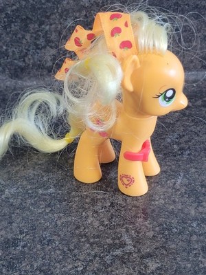 Applejack My Little Pony MLP 3'' figure Apple Jack 2010 MLP C-029A