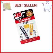 J-B Weld 8276 KwikWeld Quick Setting Steel Reinforced Epoxy - Dark Grey 2 oz