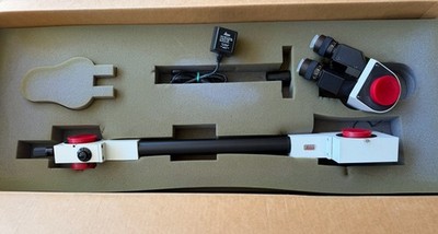 Brand New Leica 1982 Surgical Microscope Head 10x + Horizontal Boom Bridge Power
