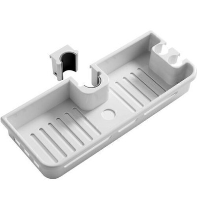 Badezimmer Duschstangen Aufbewahrungsregal Shampoo Seifen Halter Organizer