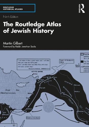 The Routledge Atlas of Jewish History by Martin Gilbert - 9781032053806