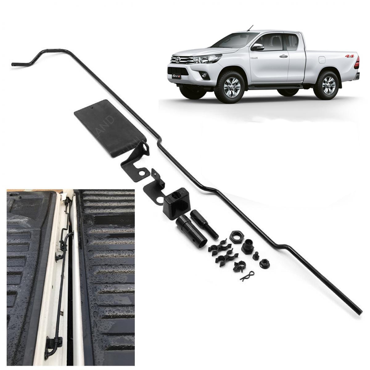 For 2016-2022 Toyota Hilux Ute Pickup Tailgate Lift Assist Slow
