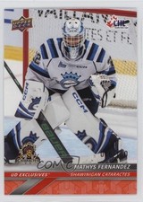 2024-25 Upper Deck CHL Exclusives 16/100 Mathys Fernandez #207 16f8