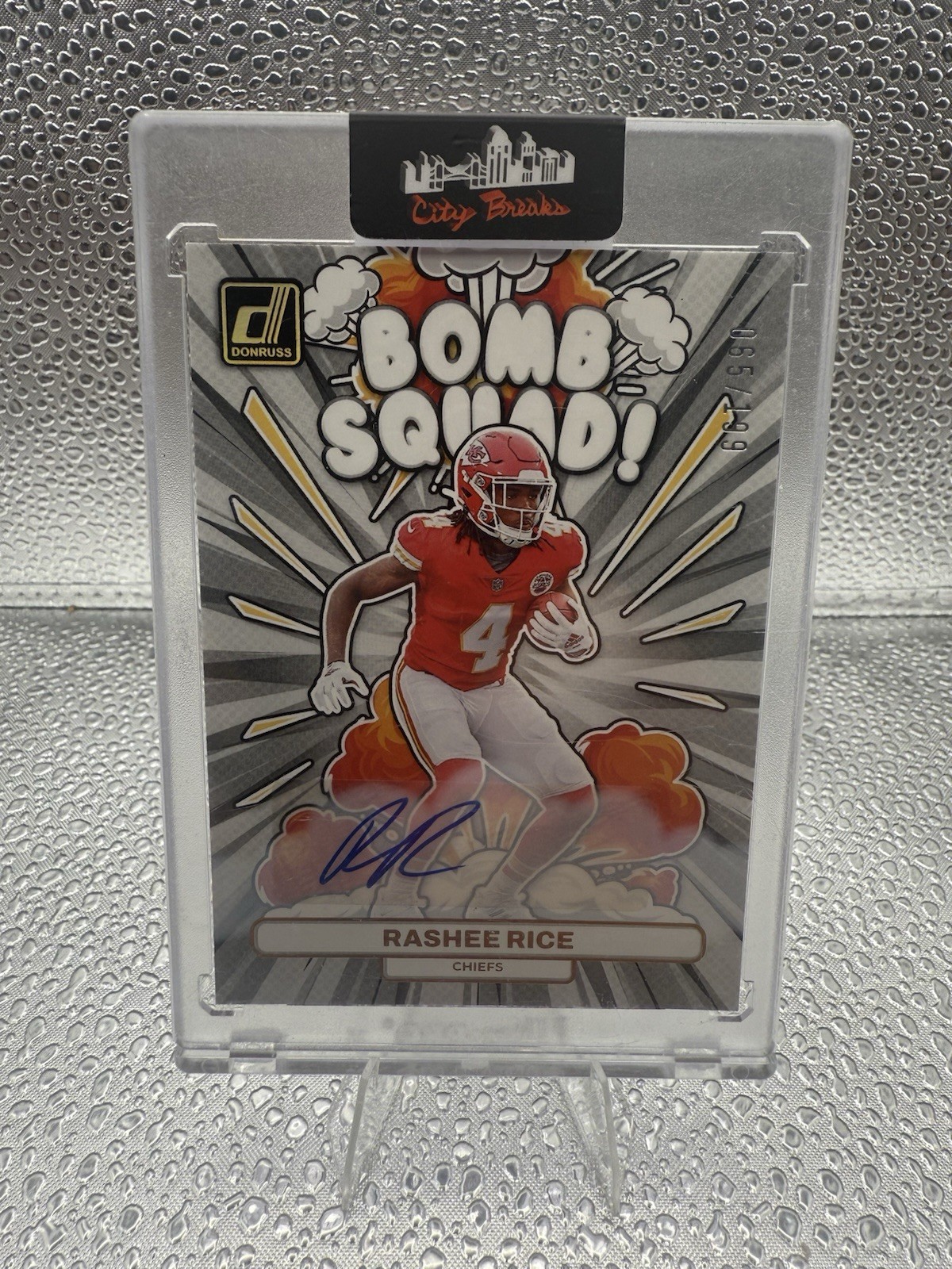 2023 Panini Donruss - Bomb Squad Rashee Rice Rookie Autograph /199