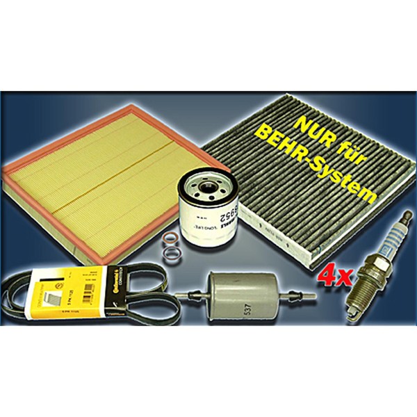 Inspektionskit Filter Satz Paket XXL Opel Astra G 1,6 16V Twinport 103PS-image