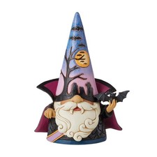 Enesco Jim Shore Heartwood Creek Halloween Vampire Gnome Figurine, 7 Inch, Mu...