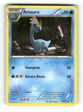 Amaura 25/111 Uncommon Furious Fists Pokemon Heavily Played 5ban Graphics on eBay