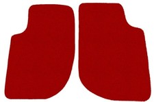 Basic Tappeti ANTERIORI per Volvo 940, 960, Rosso Tappetini