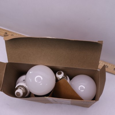 (4-Pk) Ecosmart A19 Non-Dimmable LED Light Bulb Soft 100W White 1002 861 814