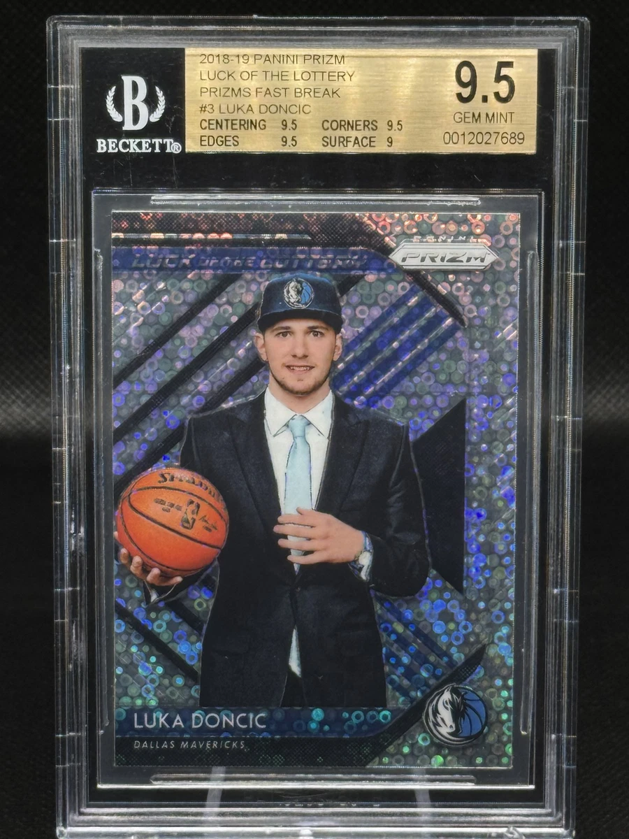 Luka Dončić Grade 9.5 Basketball Sports Trading Cards