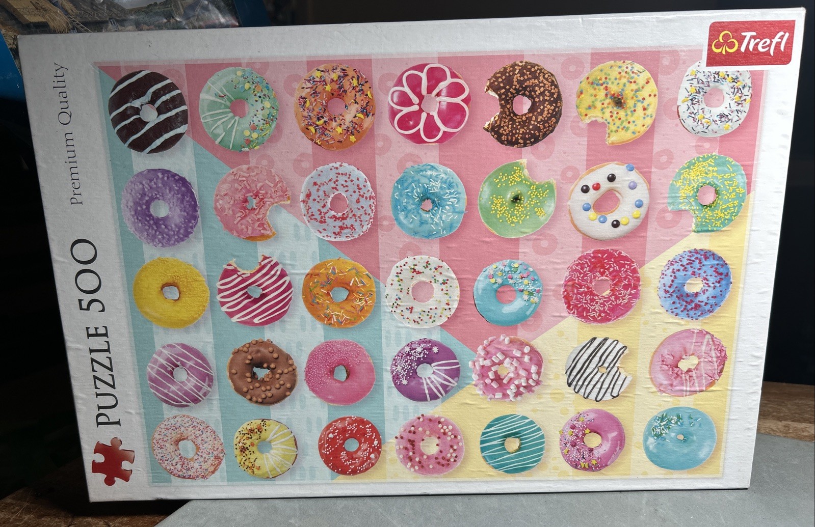 New Trefl 500 Piece Doughnuts Jigsaw Puzzle @SEE PHOTOS@