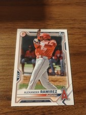 Alexander Ramirez 2021 Bowman #BP-145 Prospects Los Angeles Angels