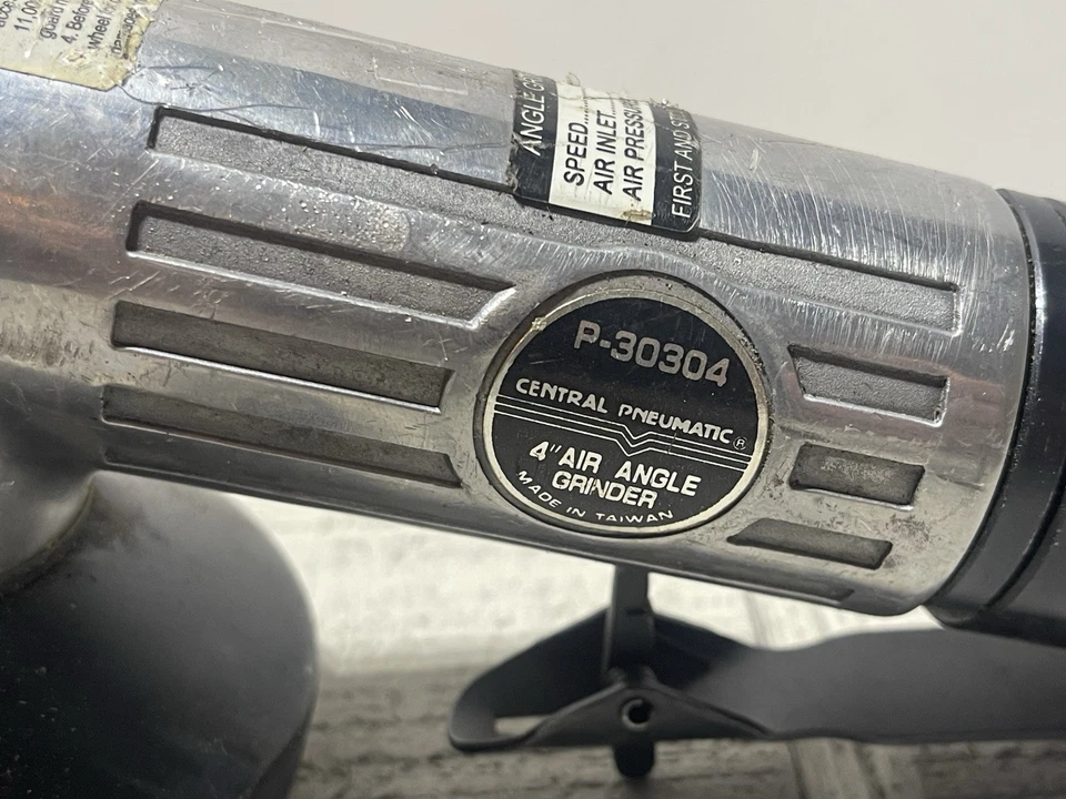 Amoladora angular de aire neumática central de 4" P-30304 Foto 3 de 4