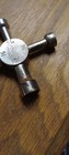 Vintage GE Electronic Tubes 4 Way Wrench Tool w Advertising Logo - Rare tool — photo 5