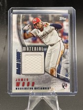 2025 Topps Update Series Baseball Major League Materials James Wood RC