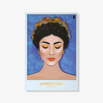 Neu! Kara Beauty #6 La Dama de Flores 24 Farbtöne Lidschatten Palette Puder Pigment