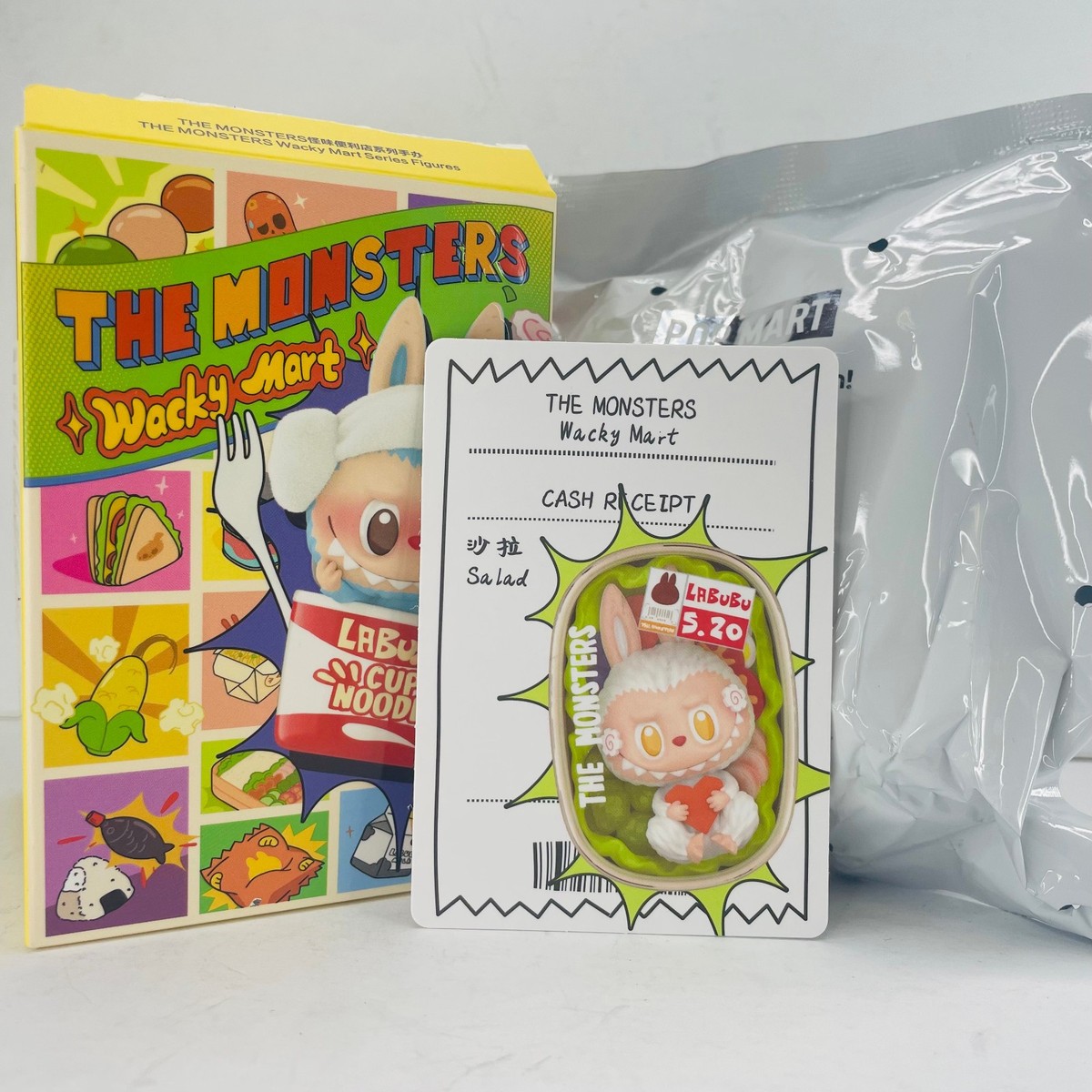 POP MART x Labubu The Monsters Wacky Mart Series Figure Doll Toy