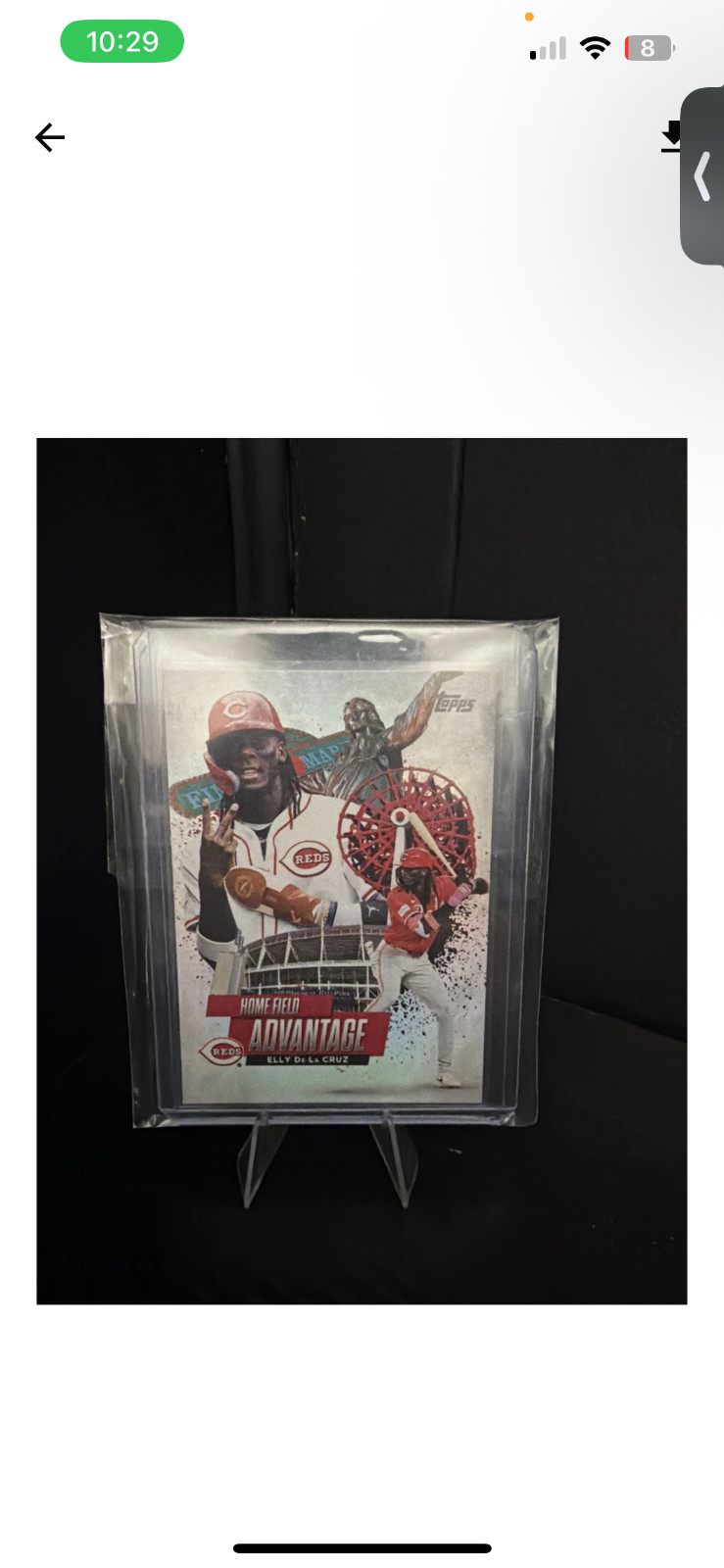 2025 Topps Series 1 - Home Field Advantage Elly De La Cruz #HA-16