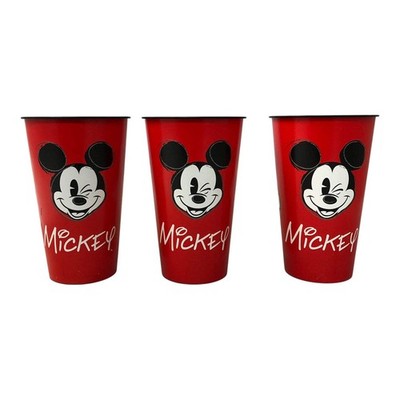 24533 - Set Of 3 Disney Mickey Mouse 17 Oz Cups |22-10|