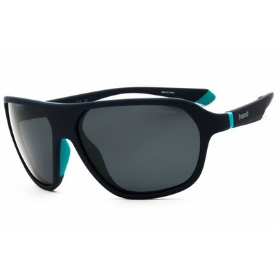 Polaroid Core Men's Sunglasses Matte Blue Full Rim Frame PLD 2152/S 0FLL C3
