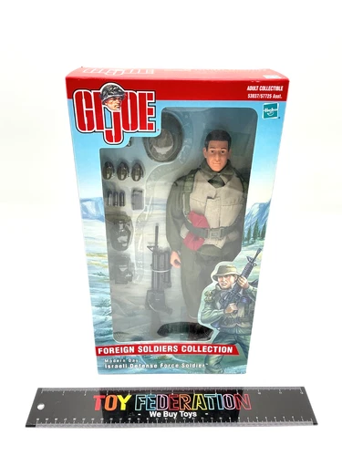 Hasbro GI Joe Foreign Soldiers Collection ISRAELI DEFENSE FORCE SOLDIER 12 Inch
