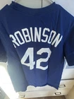 JACKIE ROBINSON BROOKLYN DODGERS SMALL NIKE JERSEY SHIRT MLB