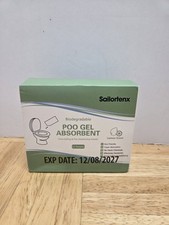 Poo Absorbent Gel for Portable Toilets, Eco-Friendly Deodorizing Powder for Camp