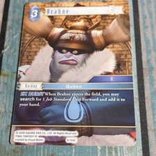 Square Enix Brahne Ex Backup - 4-134C EX Burst Final Fantasy TCG English