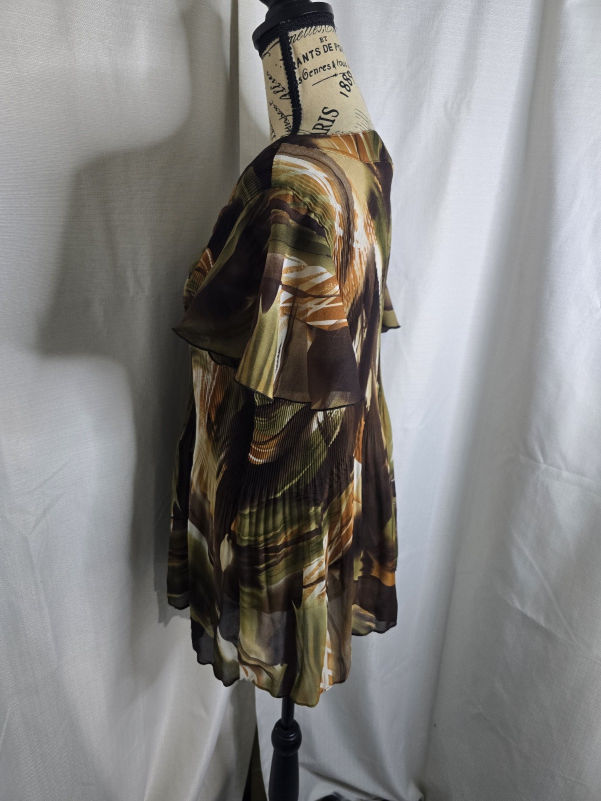 Sere Nade Multi-Colored Button-Down Blouse Women'… - image 3