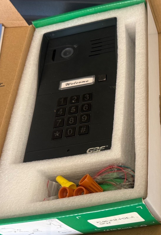NEW GBF Smart Video Door Phone & Doorbell Intercom System with a Smart keypad -