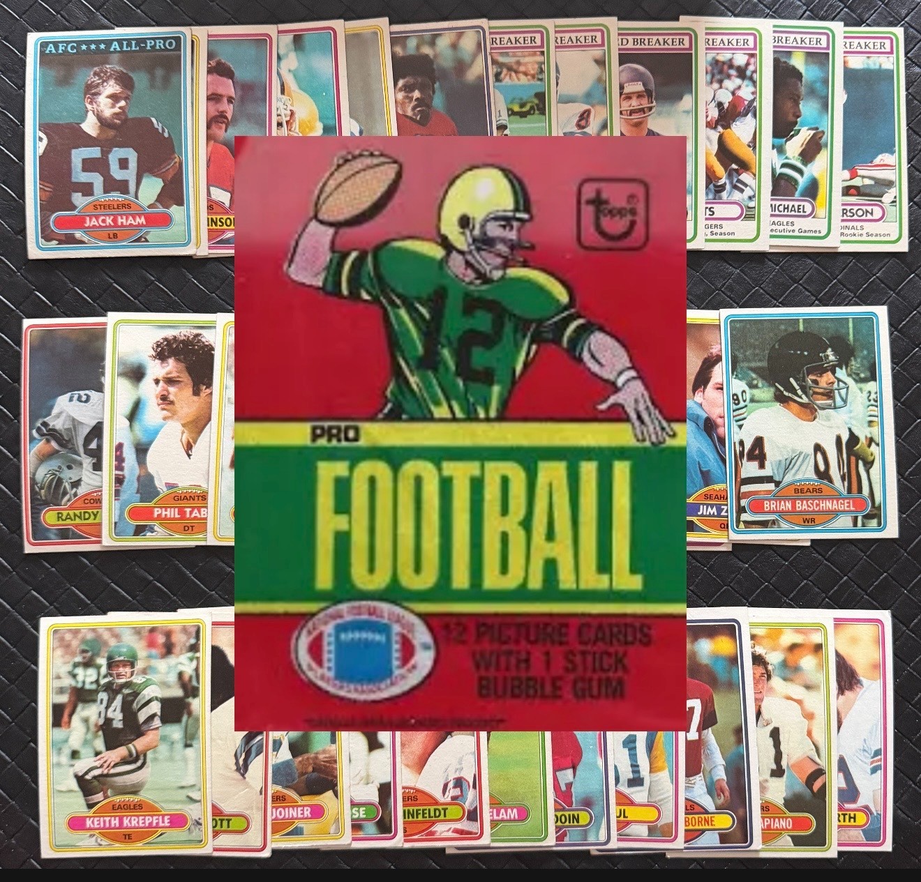 1980  Topps NFL FOOTBALL Trading Cards Complete Your Set U Pick 1/3 Phil Simms
