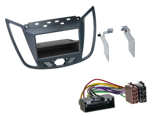 JVC CD DAB USB Bluetooth MP3 Autoradio für Ford C-Max / Kuga - dunkelgrau - Bild 3 von 7