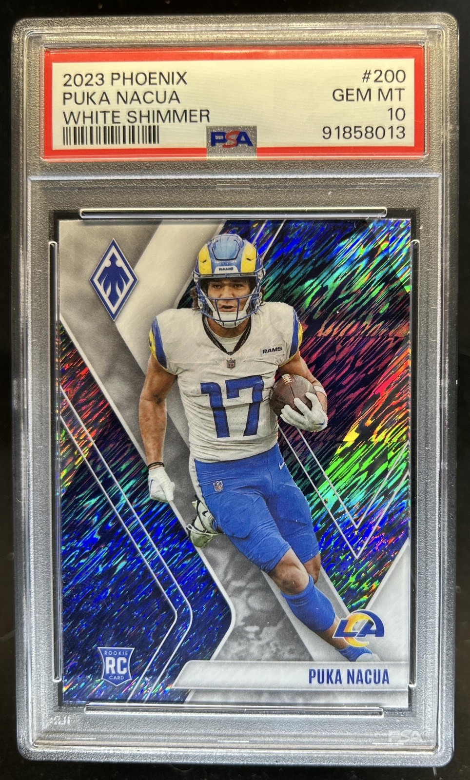 Puka Nacua Panini Phoenix #200 White Shimmer